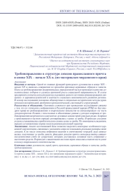 ТРЕБОИСПРАВЛЕНИЕ В СТРУКТУРЕ ДОХОДОВ ПРАВОСЛАВНОГО ПРИЧТА В КОНЦЕ XIX - НАЧАЛЕ XX В. (ПО МАТЕРИАЛАМ МОРДОВСКОГО КРАЯ)