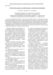 ТЕРРИТОРИАЛЬНОЕ ПЛАНИРОВАНИЕ: АКТИВ НООЭКОНОМИКИ