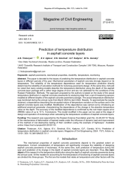 Prediction of temperature distribution in asphalt concrete layers