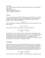 A Testable Quantum Graph Theory of Spacetime