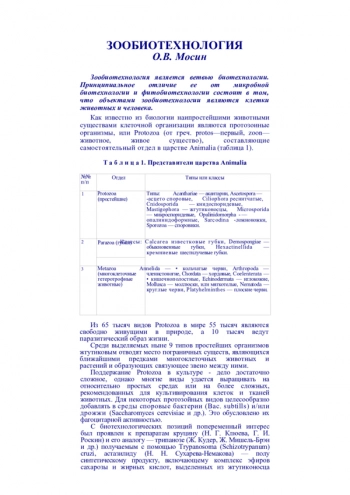 Зообиотехнология
