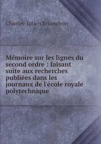 Memoire sur les lignes du second ordre