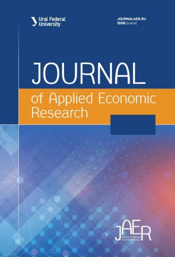 JOURNAL OF APPLIED ECONOMIC RESEARCH